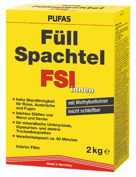 Pufas Füllspachtel FSI Innen 2kg