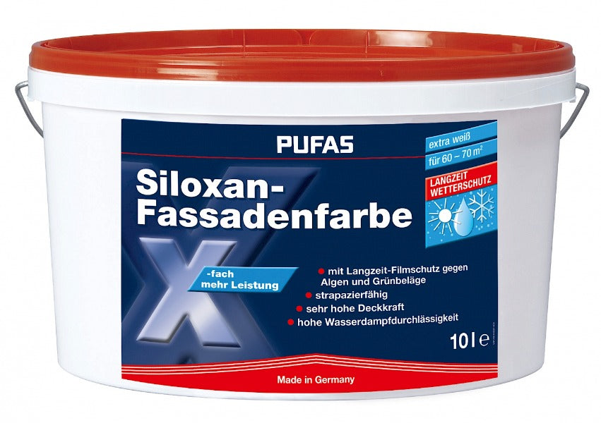 Pufas Siloxan-Fassadenfarbe 10l