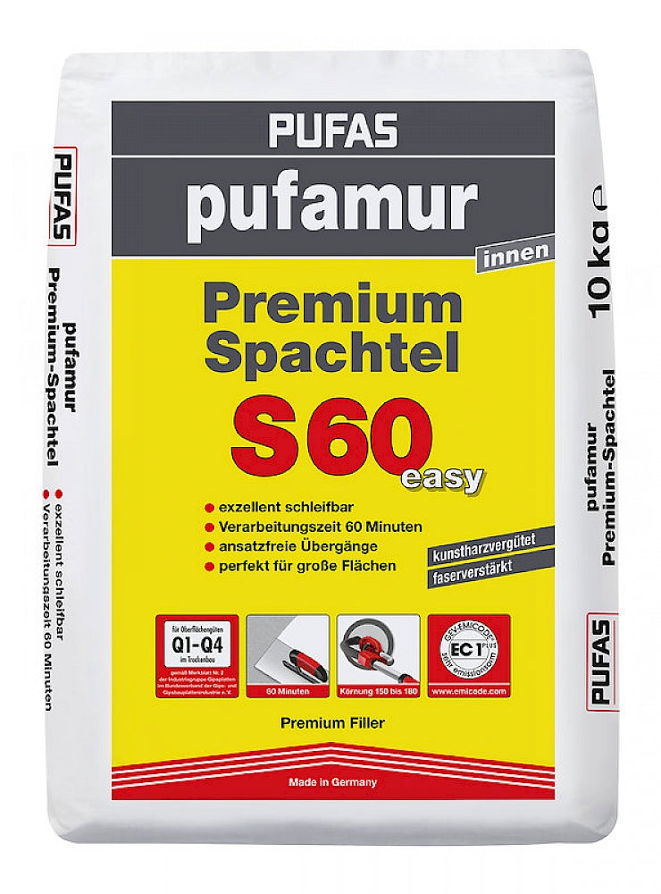 Pufamur Premium Spachtel S60 easy 10kg