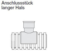 Eurodrain Anschlussstück L für den seitlichen Anschluss an Drainagerohr