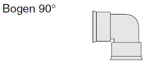 Eurodrain Bogen 90°