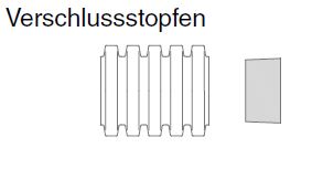 Eurodrain Verschlussstopfen