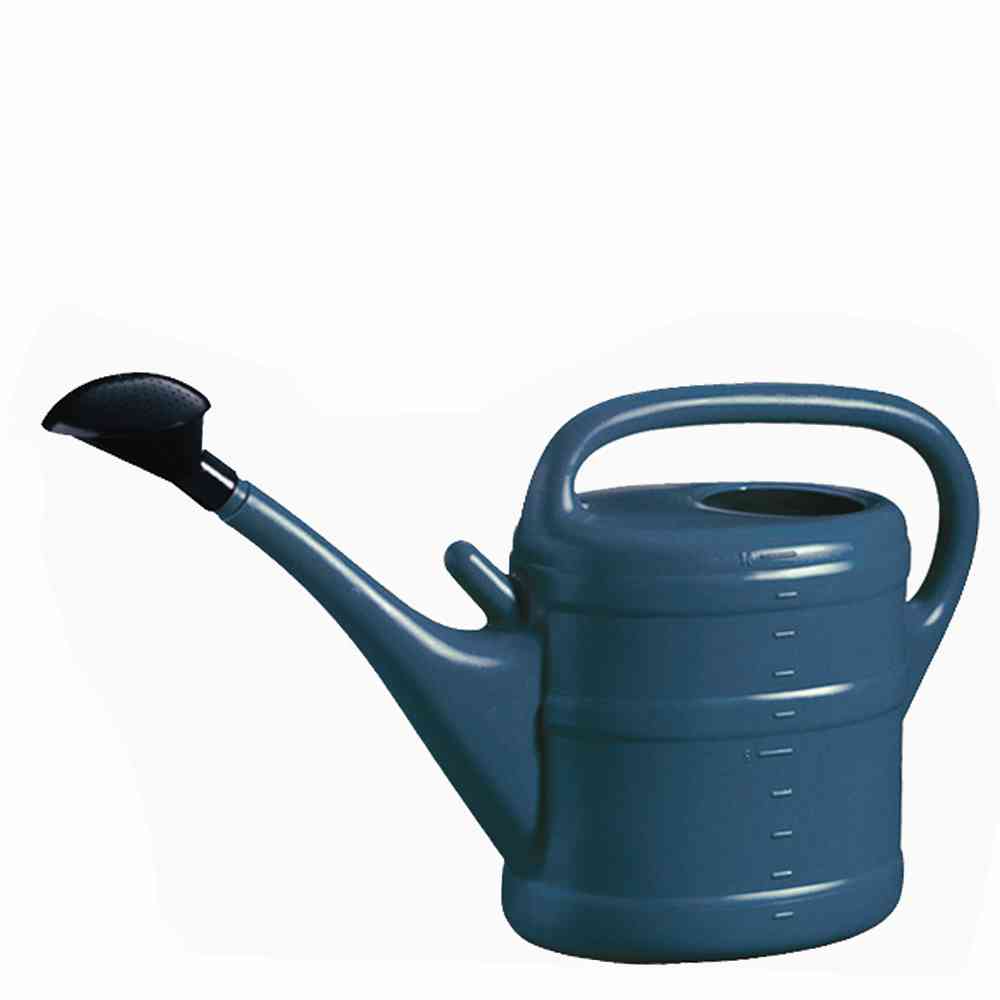 Giesskanne 10L mit Brausekopf, Blau