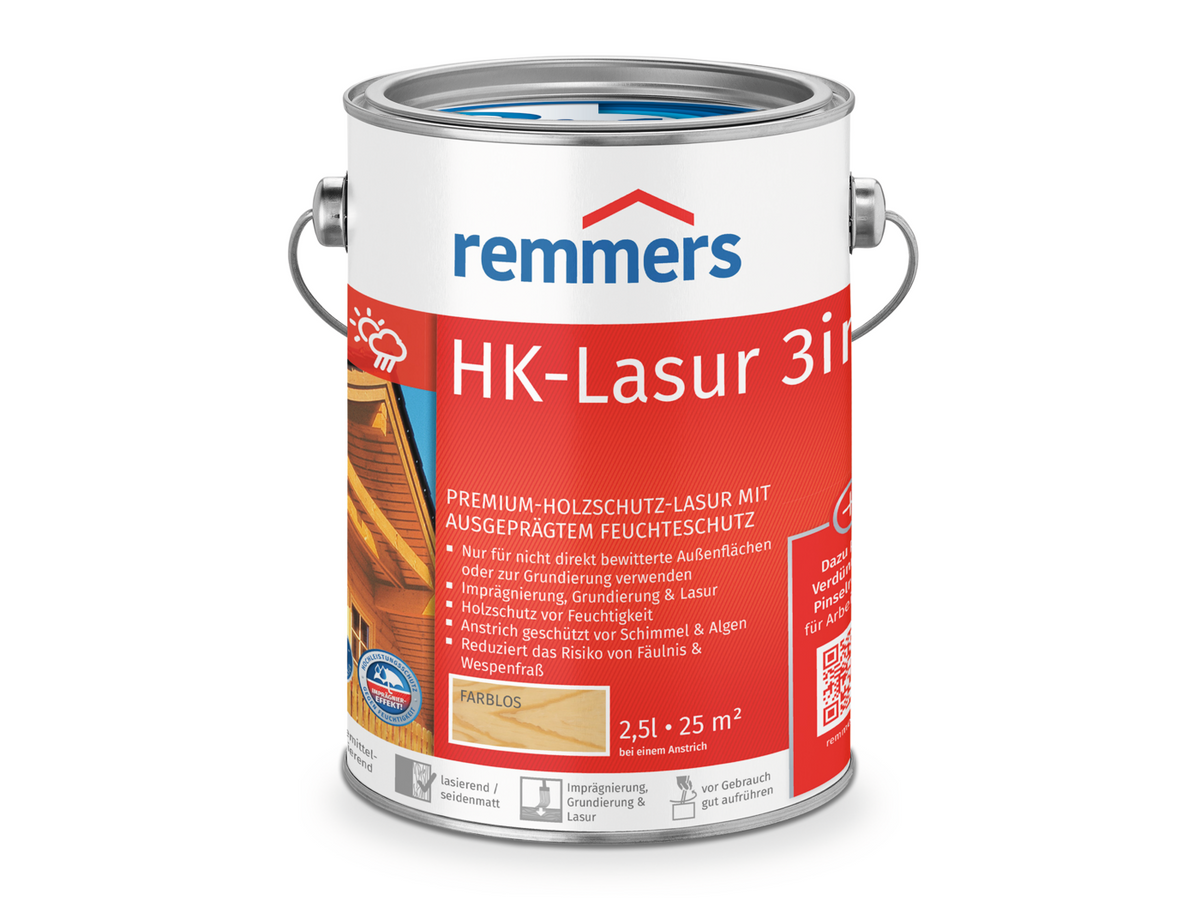 HK-LASUR 3 IN 1 PLUS FARBLOS 2,50 LTR