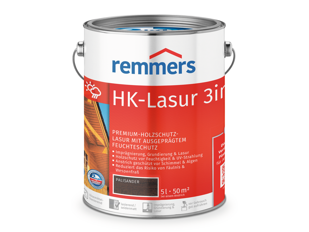 HK-LASUR 3 IN 1 PLUS PALISANDER (RC-720) 5,00 LTR