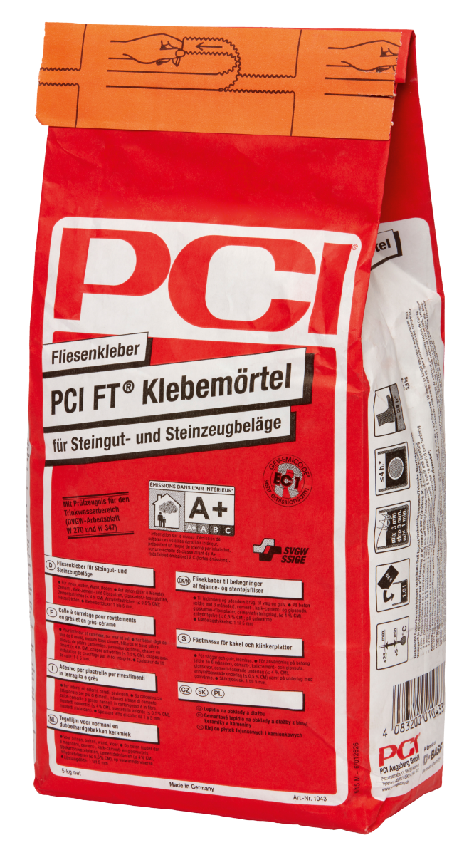 FT Klebemörtel 5kg (Fliesenkleber)